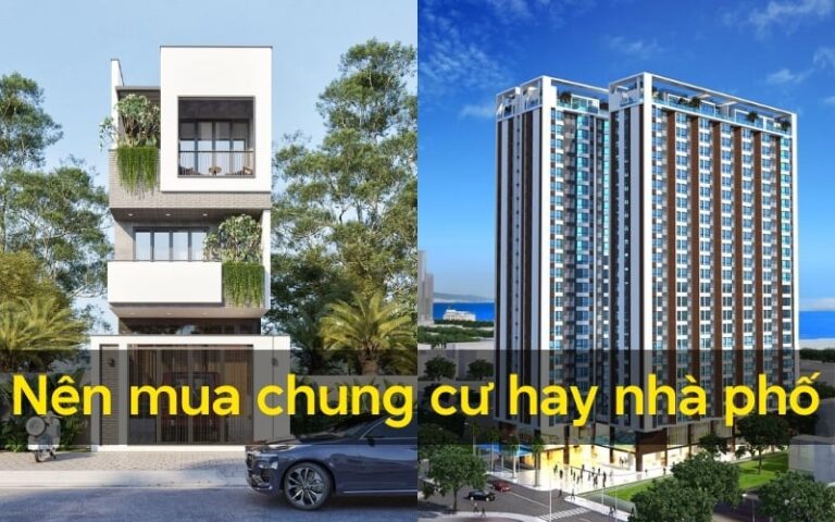 Ưu nhược điểm ở nhà phố và căn hộ bạn nên biết