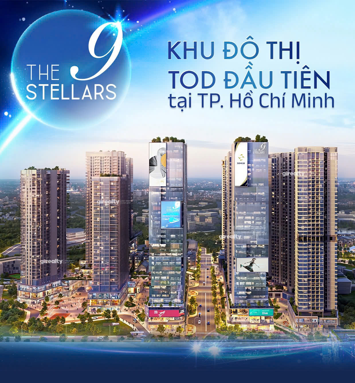The 9 Stellars khu đô thị TOD đầu tiên tại TP.Hồ Chí Minh