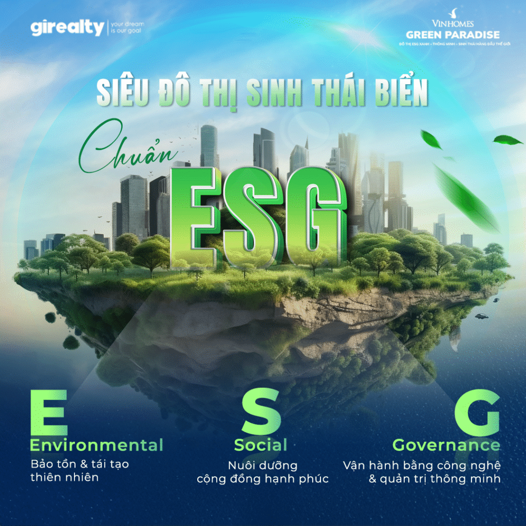 Siêu đô thị sinh thái biển chuẩn ESG+