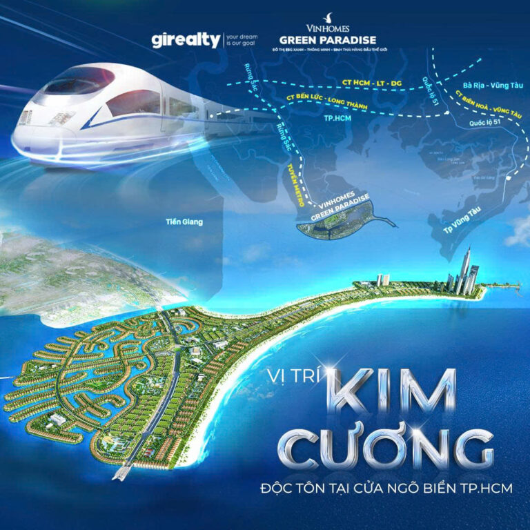 Vinhomes Green Paradise Cần Giờ – Vị trí kim cương độc tôn