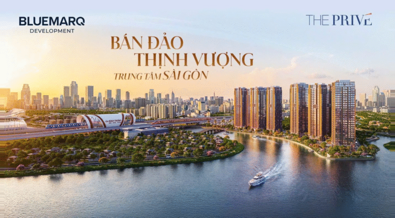 Khu căn hộ compound hạng sang ven sông TP.HCM