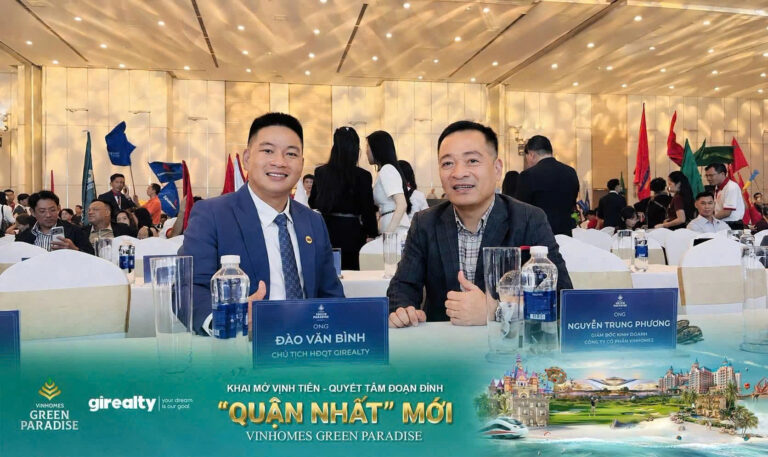 GI REALTY Chính Thức Trở Thành Đại Lý Phân Phối Phân Khu Vịnh Tiên – Vinhomes Green Paradise